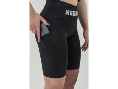 NEBBIA GYM THERAPY Shorts 10″, schwarz