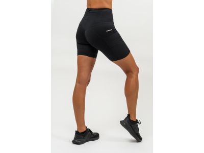 NEBBIA ELITE 467 women&amp;#39;s shorts with high waist, black