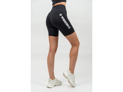 NEBBIA ICONIC 238 women&amp;#39;s cycling shorts with high waist, black