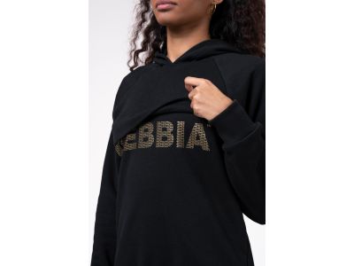 NEBBIA INTENSE FOCUS női pulóver, fekete