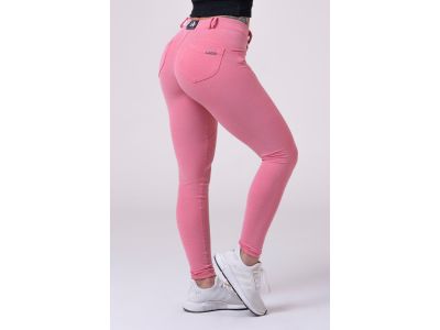 Damskie legginsy NEBBIA Dreamy Edition Bubble Butt w kolorze różowym
