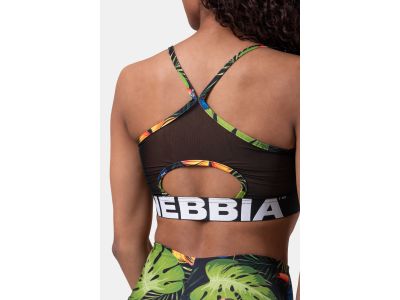NEBBIA Earth Powered bra, jungle green