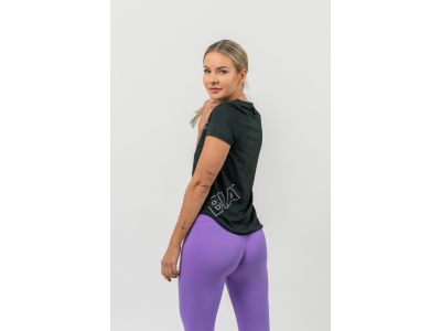NEBBIA FIT Activewear functional T-shirt, black