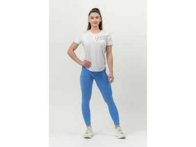 Damska koszulka NEBBIA FIT Activewear, biała