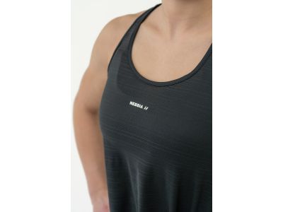NEBBIA FIT Activewear Airy women&#39;s tank top, black