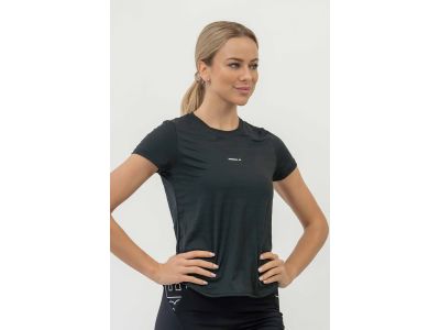 NEBBIA FIT Activewear Airy dámske tričko, čierna