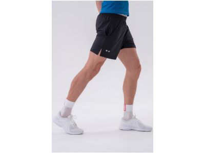 NEBBIA „Airy“ 317 funktionelle schnelltrocknende Shorts, schwarz