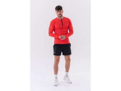NEBBIA Layer Up functional t-shirt with long sleeves, red