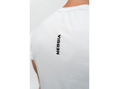 NEBBIA RESISTANCE 348 tričko, bílá