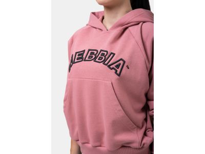 NEBBIA Iconic HERO women&#39;s sweatshirt, old pink