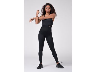 NEBBIA INTENSE Goldener Damen-Overall, schwarz