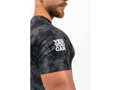 NEBBIA MAXIMUM 338 Camouflage compression shirt, black