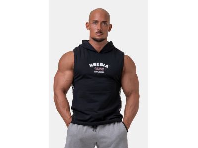 NEBBIA Legend-approved tank top with hood, black