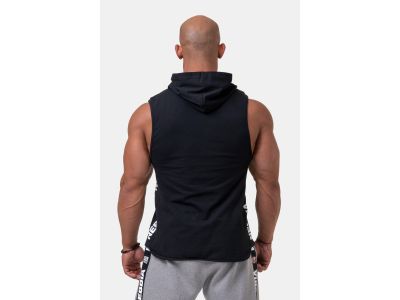 NEBBIA Legend-approved tank top with hood, black