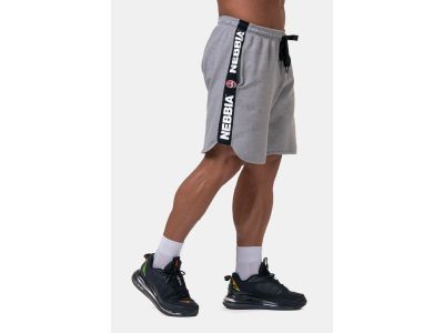 NEBBIA Legend-approved shorts, pale gray