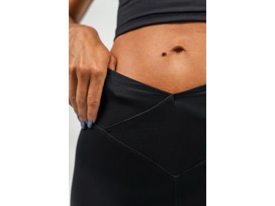 NEBBIA AGILE 475 women&#39;s shorts with high waist, black