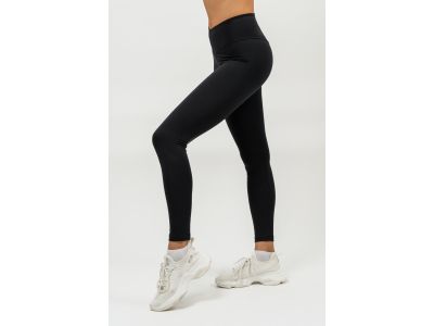 NEBBIA ELEVATED 462 women&#39;s leggings with a high waist, black