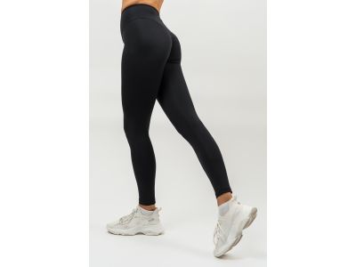 NEBBIA ELEVATED 462 women&#39;s leggings with a high waist, black