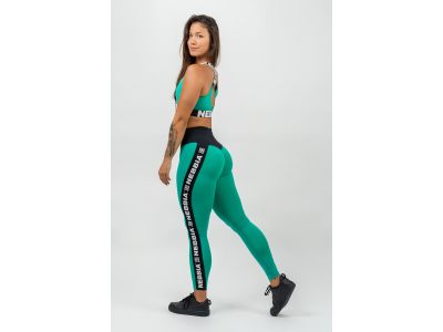 NEBBIA ICONIC 209 női leggings magas derékkal, zöld