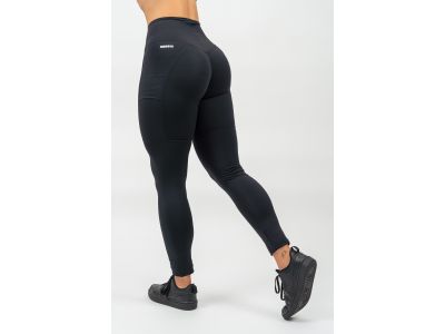 NEBBIA LEG DAY GOALS 248 women&#39;s leggings with a high waist, black