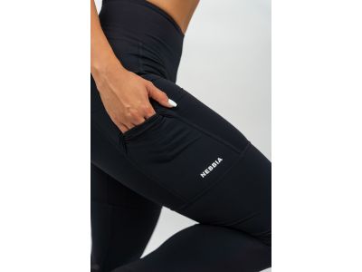 NEBBIA LEG DAY GOALS 248 Damen-Leggings mit hoher Taille, schwarz