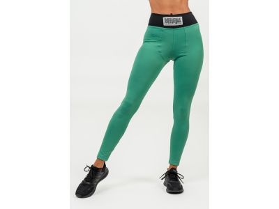 NEBBIA SIGNATURE 463 women&#39;s leggings with high waist, green
