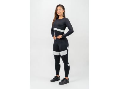 NEBBIA TRUE HERO 244 women&#39;s leggings with high waist, black