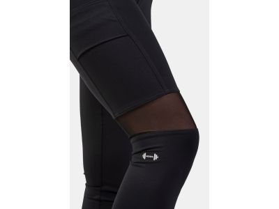 Damskie legginsy sportowe NEBBIA w kolorze czarnym