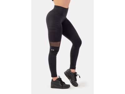 NEBBIA Sports women&#39;s leggings, black