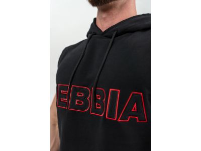 NEBBIA IRON BEAST sleeveless sweatshirt, black