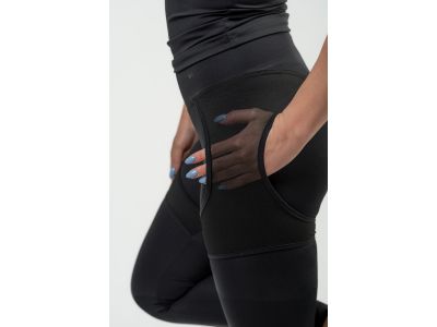 NEBBIA INTENSE Mesh women&#39;s leggings, black