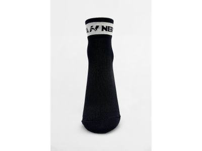 NEBBIA HI-TECH Crew-Socken, schwarz