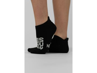 NEBBIA HI-TECH YES YOU CAN členkové ponožky, čierna