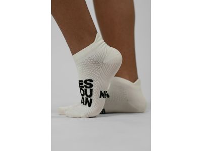 NEBBIA HI-TECH YES YOU CAN ankle socks, white