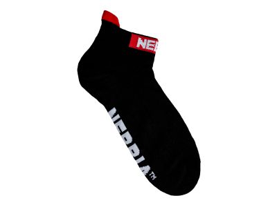 NEBBIA SMASH IT ankle socks, black