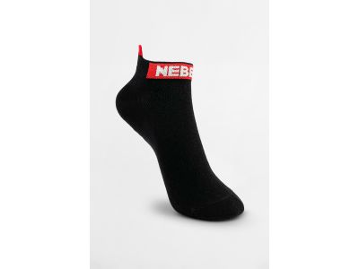 NEBBIA SMASH IT kotníkové ponožky, černá