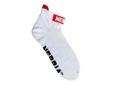 NEBBIA SMASH IT ankle socks, white