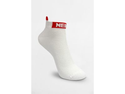 NEBBIA SMASH IT ankle socks, white