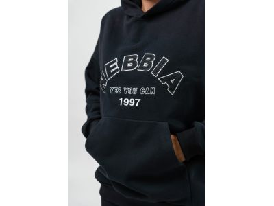 NEBBIA GYM RAT women&#39;s sweatshirt, black