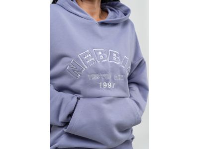 NEBBIA GYM RAT women&#39;s sweatshirt, pale purple