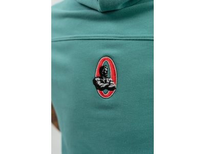 NEBBIA REAL CHAMPION rag top s kapucňou, zelená