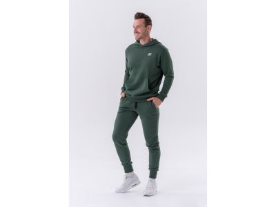 NEBBIA &quot;Reset&quot; 321 Slim sweatpants with side pockets, dark green
