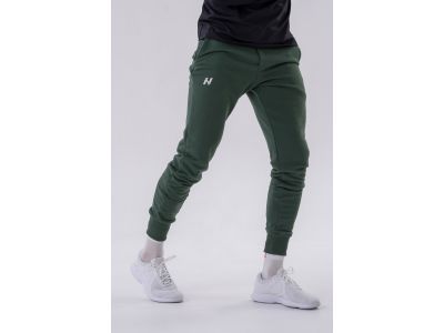 NEBBIA &amp;quot;Reset&amp;quot; 321 Slim sweatpants with side pockets, dark green