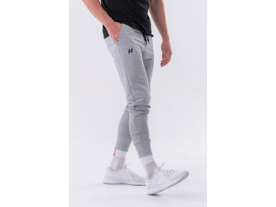 NEBBIA &quot;Reset&quot; 321 slim sweatpants with side pockets, light grey
