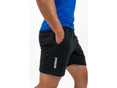 NEBBIA MAXIMUM 336 Relaxed-Fit Shorts, schwarz