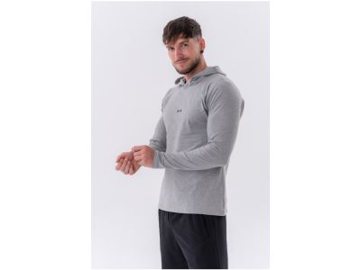 NEBBIA T-shirt with long sleeves, pale gray