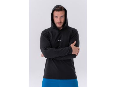 NEBBIA T-shirt with long sleeves, black