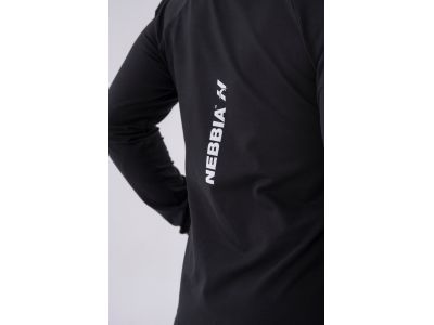NEBBIA T-Shirt mit langen Ärmeln, schwarz