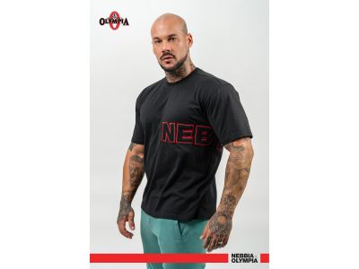 NEBBIA DEDICATION T-Shirt, schwarz