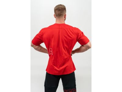 NEBBIA DEDICATION tričko, červená